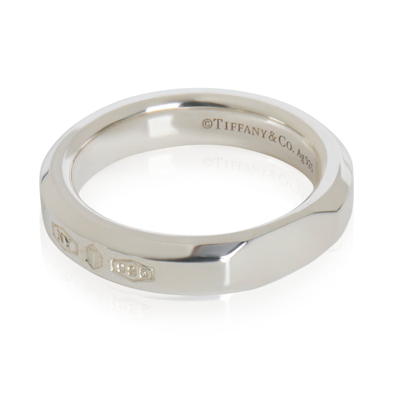 Sterling Silver  Makers Narrow Slice Ring