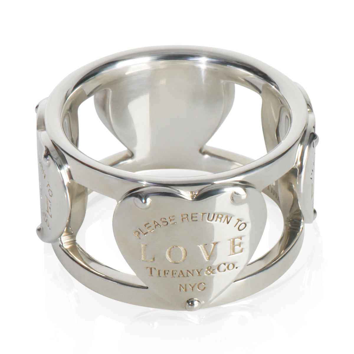 Sterling Silver  Return To Tiffany Ring