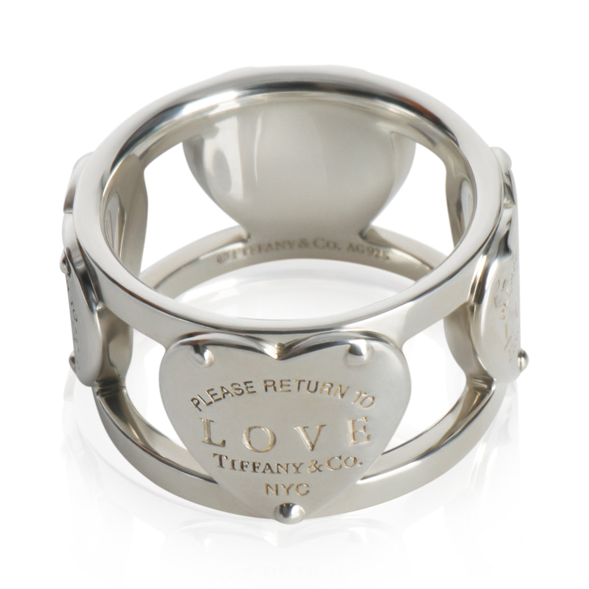Sterling Silver  Return To Tiffany Ring