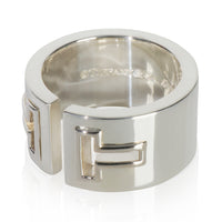 Sterling Silver  T Cutout Ring