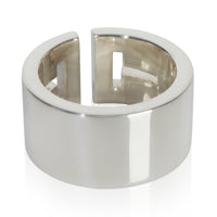 Sterling Silver  T Cutout Ring