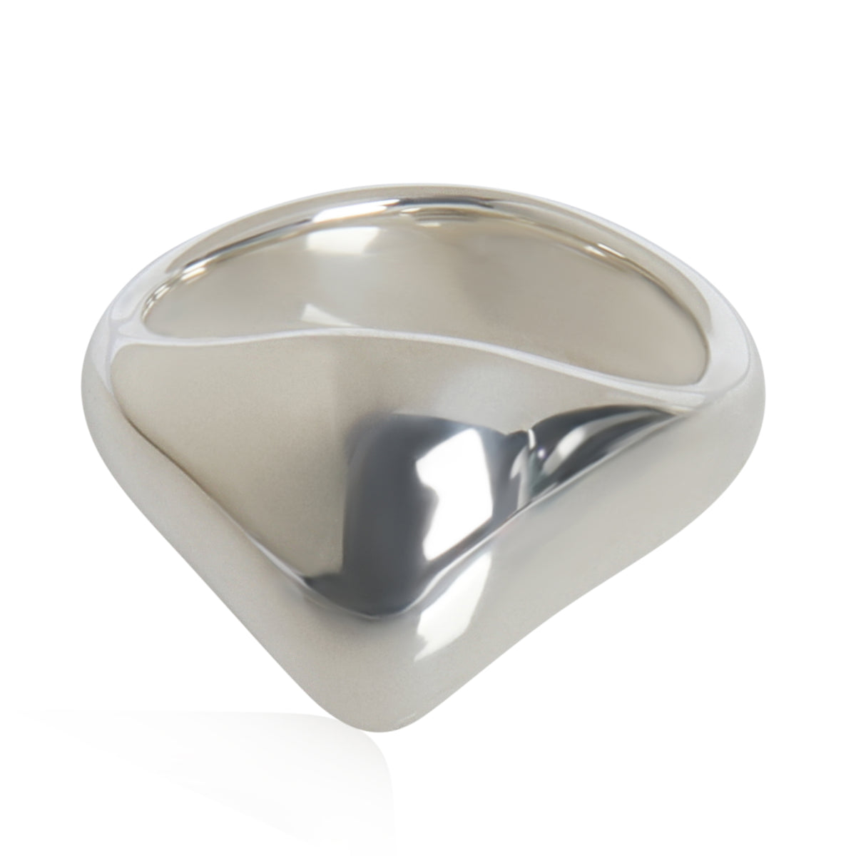 Sterling Silver  Elsa Peretti Cat Island Ring