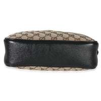 Beige Black Matelasse Diagonal Small GG Marmont Chain Shoulder Bag