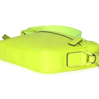 Fluorescent Yellow Rubber Effect Monogram GG Crossbody Bag