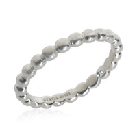 Sterling Silver  Bead Ring