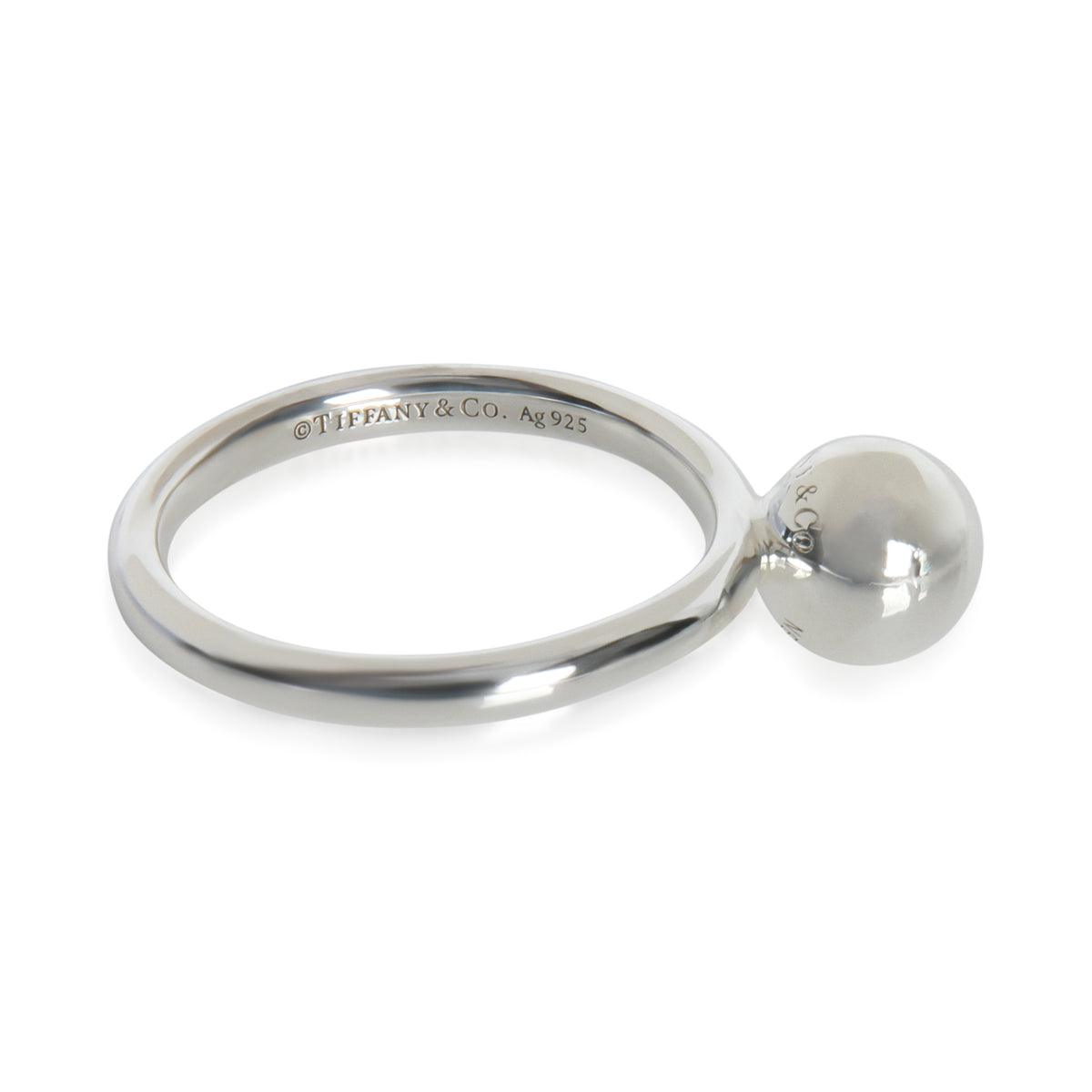 Sterling Silver HardWear Small Model Ball Ring