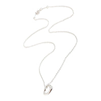 Sterling Silver  Elsa Peretti Open Heart Pendant