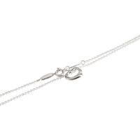 Sterling Silver  Elsa Peretti Open Heart Pendant