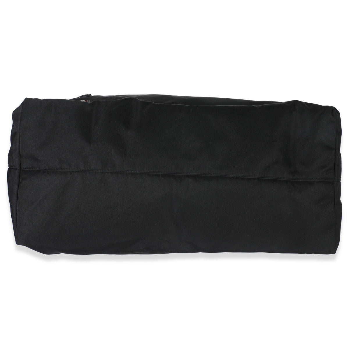 Black Nylon Multicolor Logo Patches Tote Bag