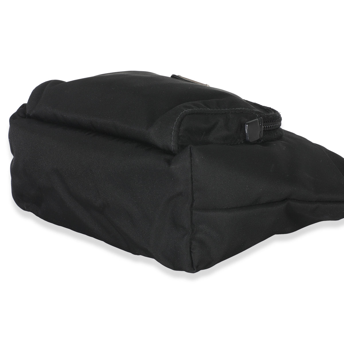 Black Nylon Front Pocket Pouch