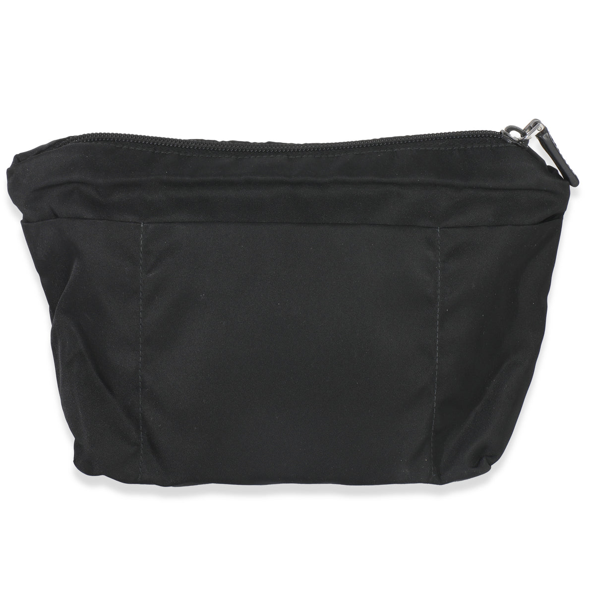 Black Nylon Front Pocket Pouch