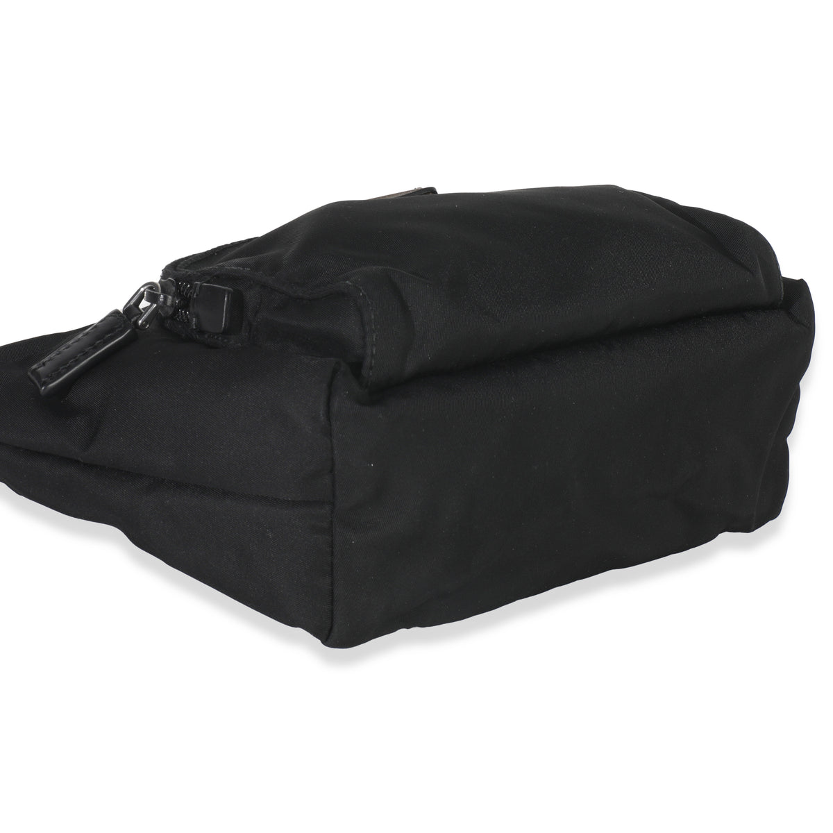 Black Nylon Front Pocket Pouch