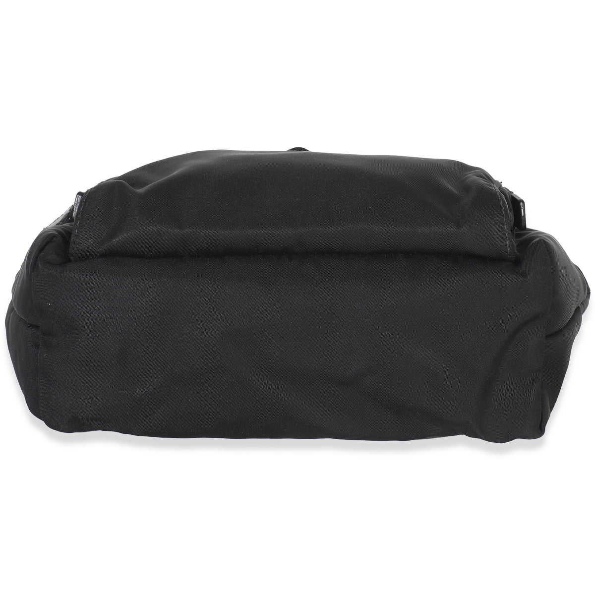Black Nylon Front Pocket Pouch