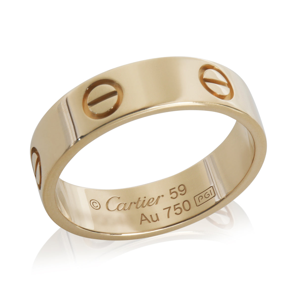 Yellow Gold  Love Ring