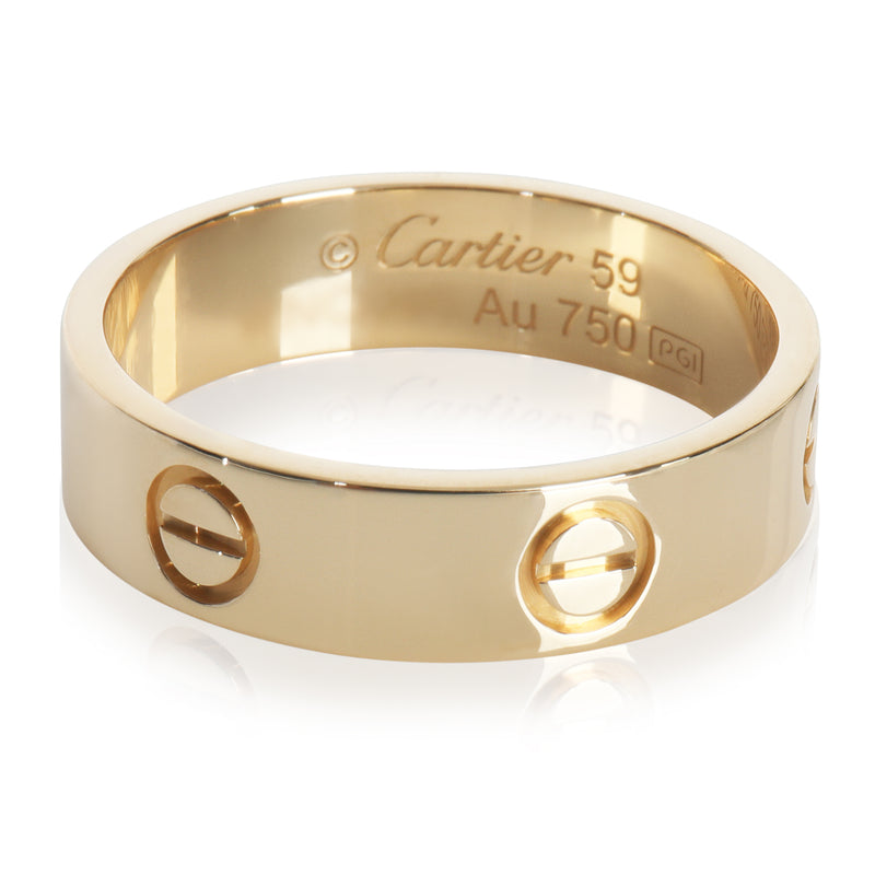 Yellow Gold  Love Ring
