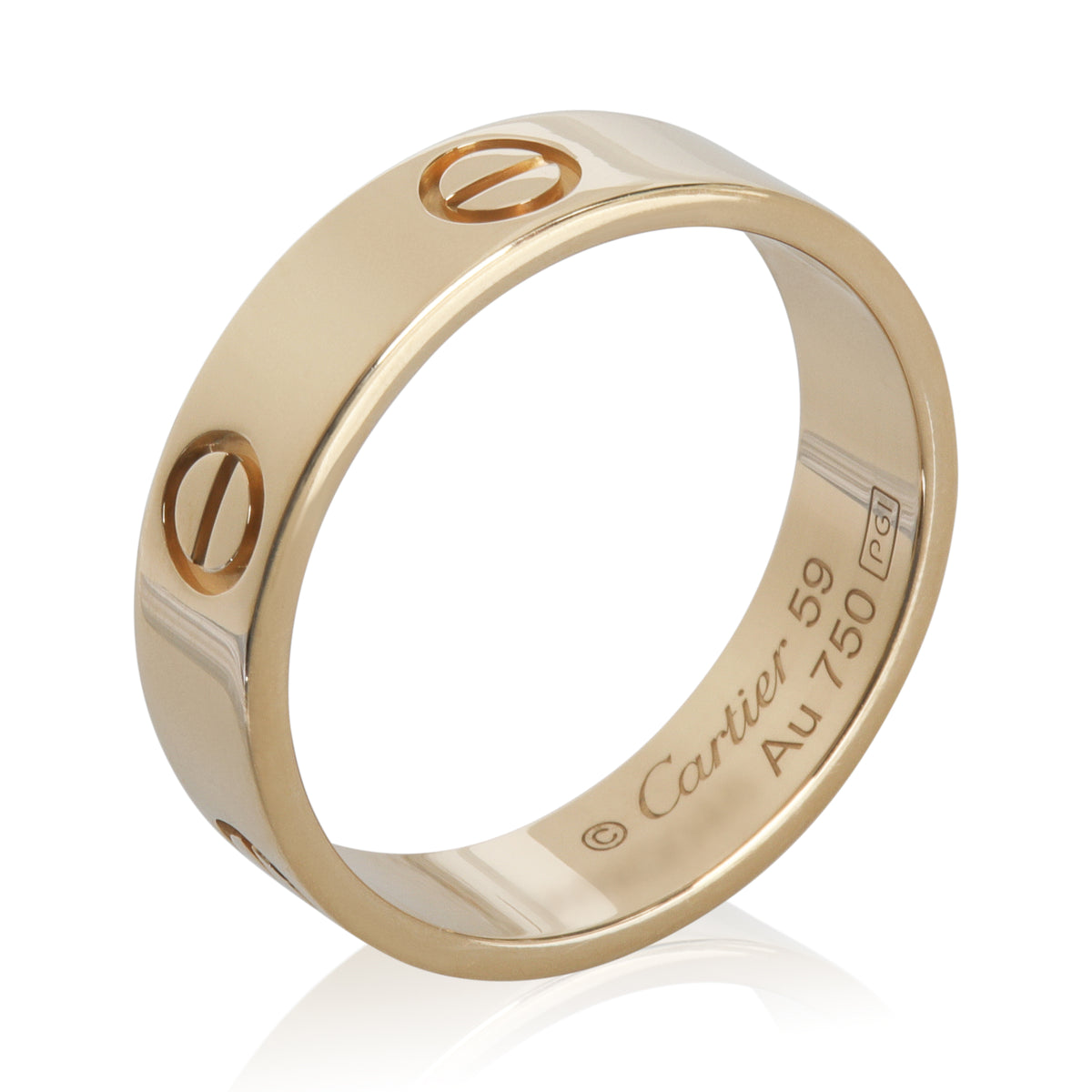 Yellow Gold  Love Ring