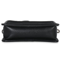 Gucci Black Jumbo GG Canvas Messenger Bag Handbag stamp