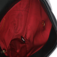 Black Quilted Lambskin Medium Chanel 19 Flap Bag