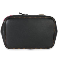 Black Shearling Monogram Neonoe MM