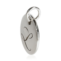 Sterling Silver  Notes Initial L Charm