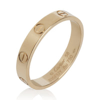 Yellow Gold  Small Model Love Ring