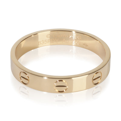Yellow Gold  Small Model Love Ring