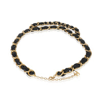 Chanel Gold Plated 2020 Leather Chain Link Belt sv
