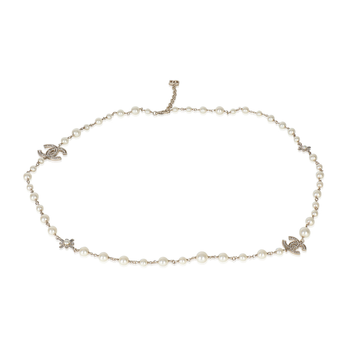 Gold-Plated  2020 Strass Necklace