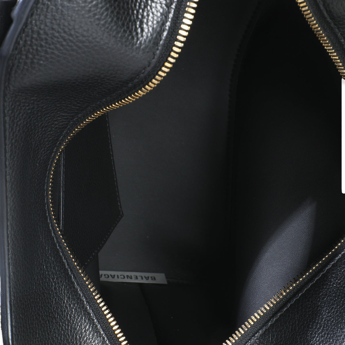 Black Smooth Calfskin Small Neo Classic City Bag