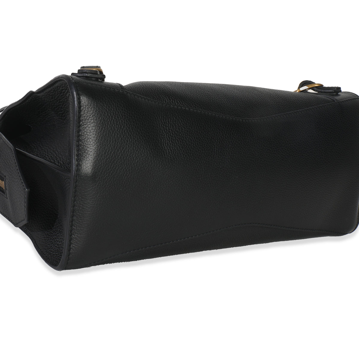 Black Smooth Calfskin Small Neo Classic City Bag