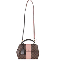 Louis Vuitton Ebene Damier and Magnolia Bond Street BB Handbag av