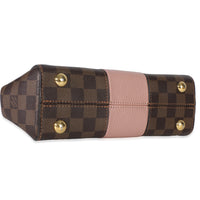 Louis Vuitton Ebene Damier and Magnolia Bond Street BB Handbag clasp