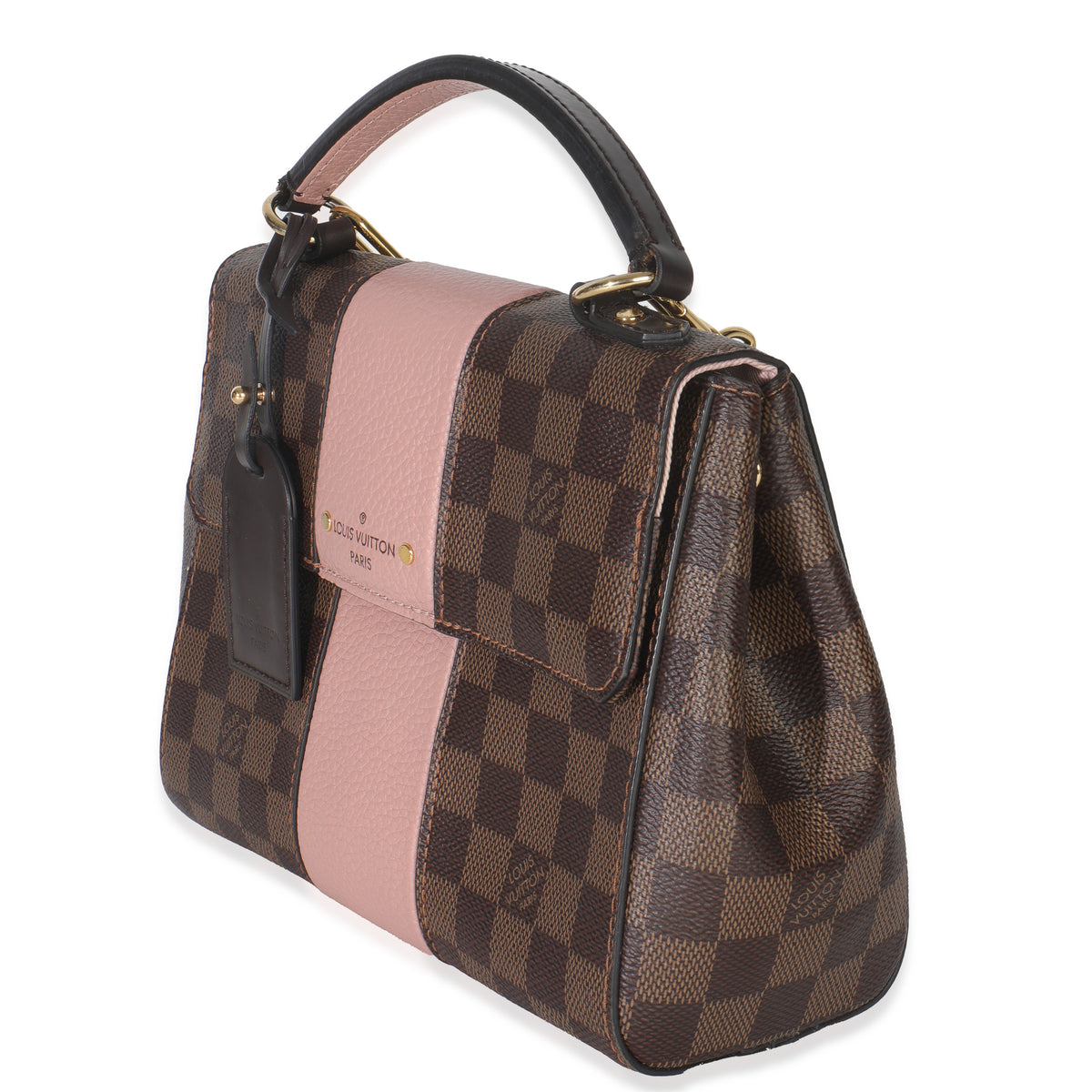 Louis Vuitton Ebene Damier and Magnolia Bond Street BB Handbag sv