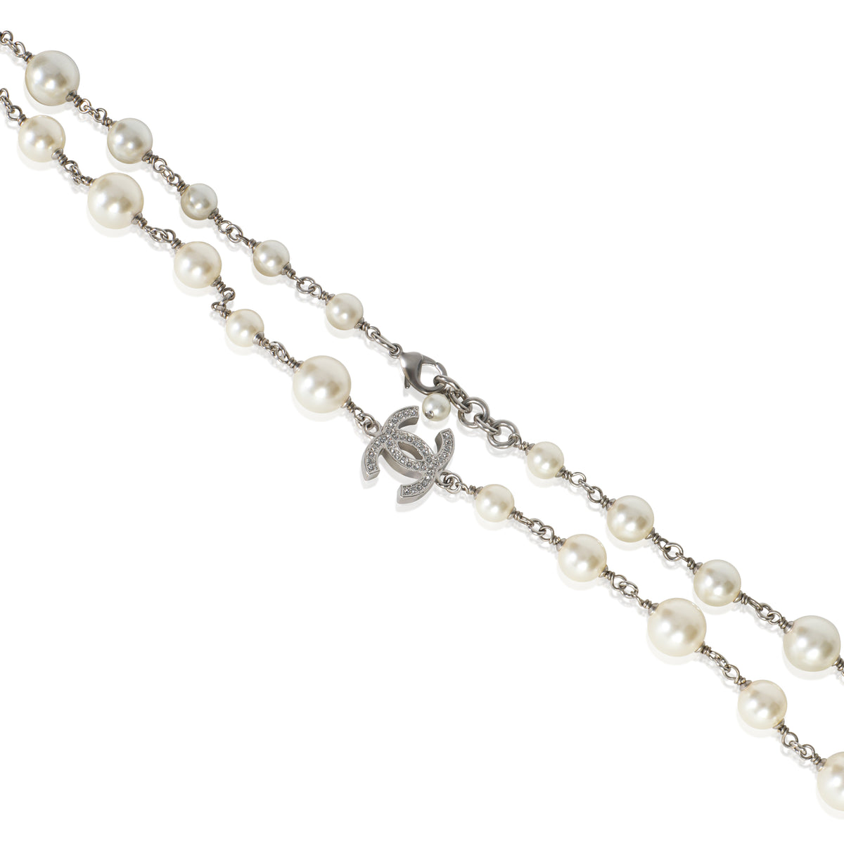 2023 Faux Pearl Station Necklace