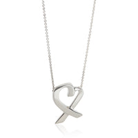 Sterling Silver  Vintage Paloma Picasso Loving Heart Pendant