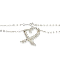 Sterling Silver  Vintage Paloma Picasso Loving Heart Pendant