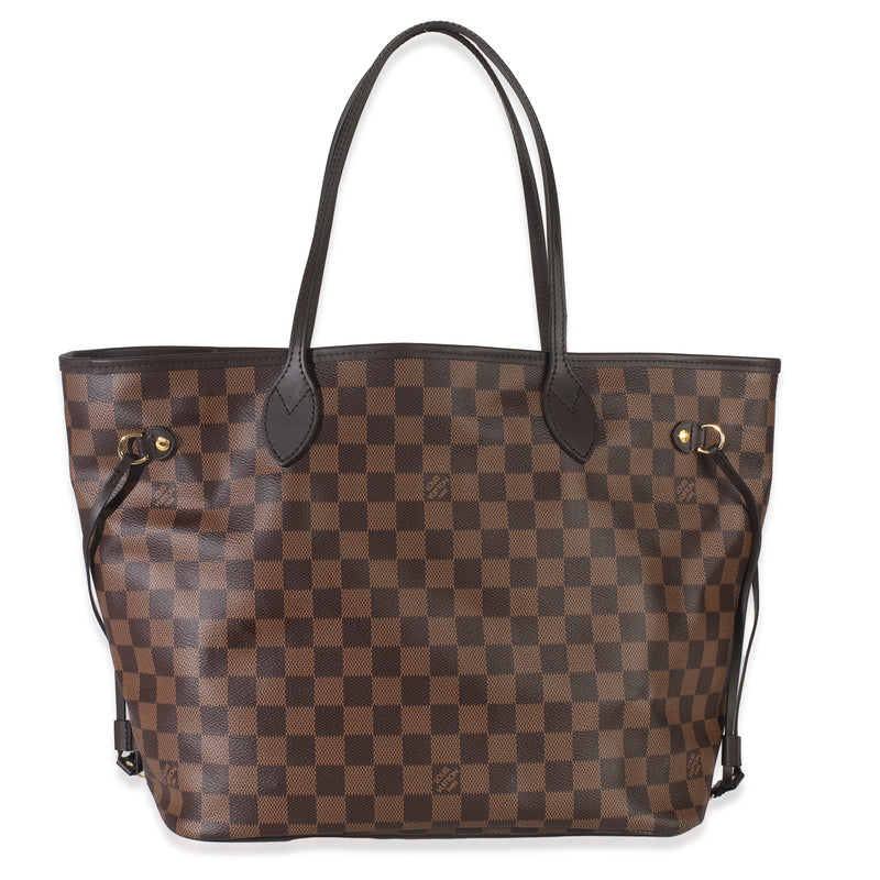 Cherry Damier Ebene Canvas Neverfull MM