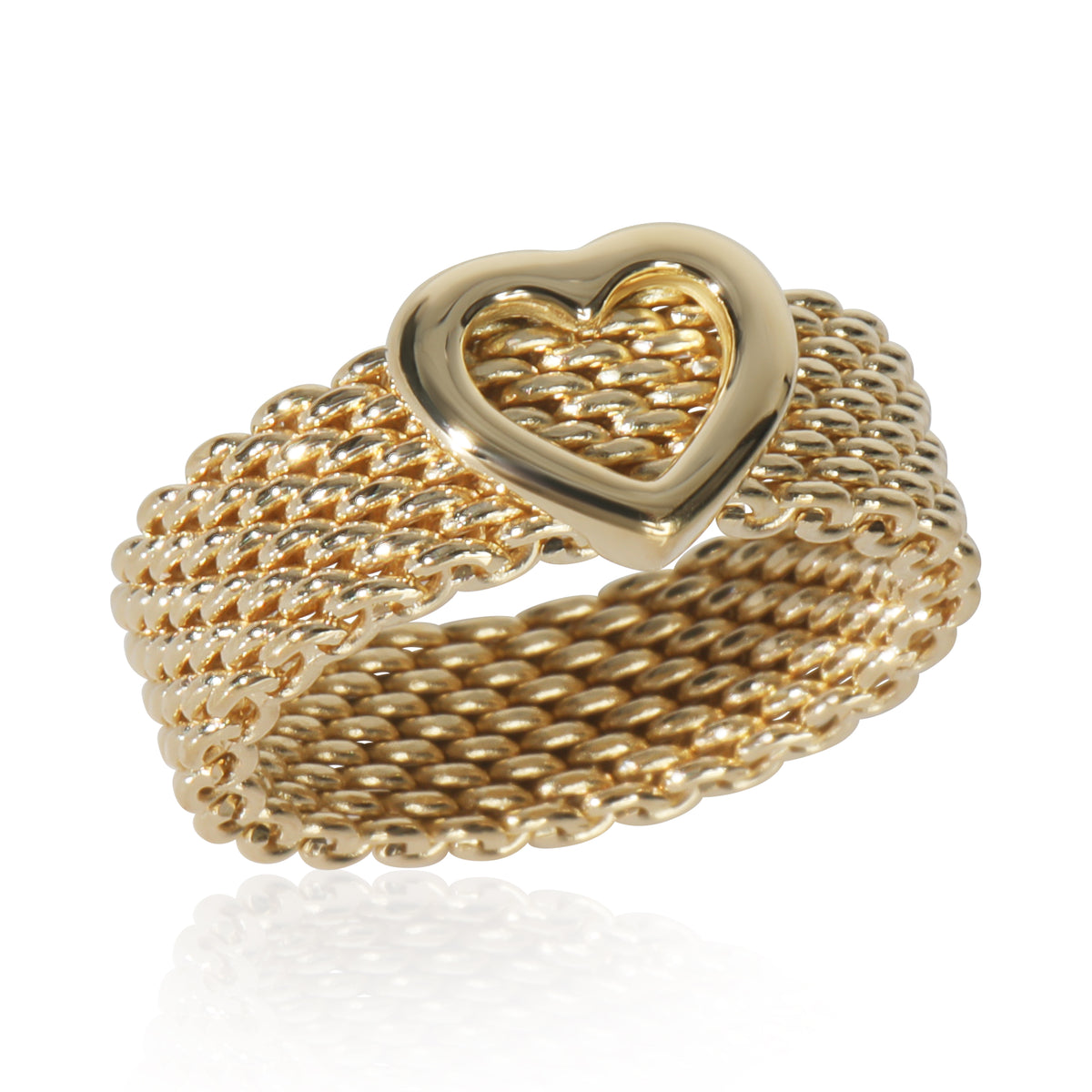 Yellow Gold  Somerset Mesh Ring