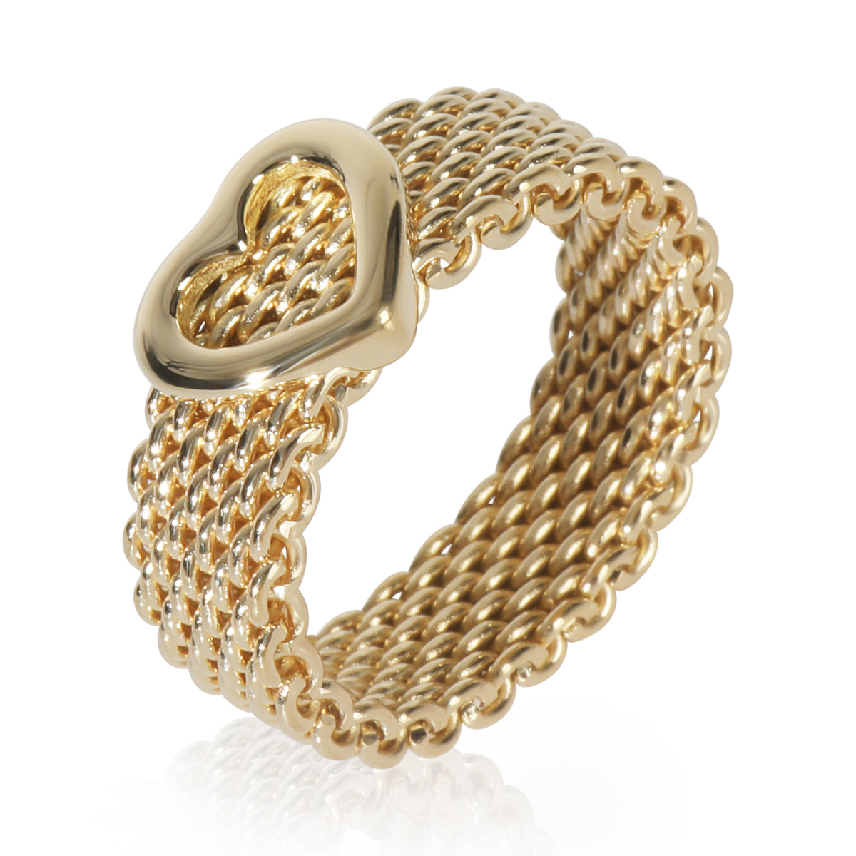Yellow Gold  Somerset Mesh Ring