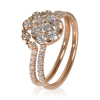 Rose Gold Diamond Etincelle Ring