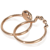 Rose Gold Diamond Etincelle Ring
