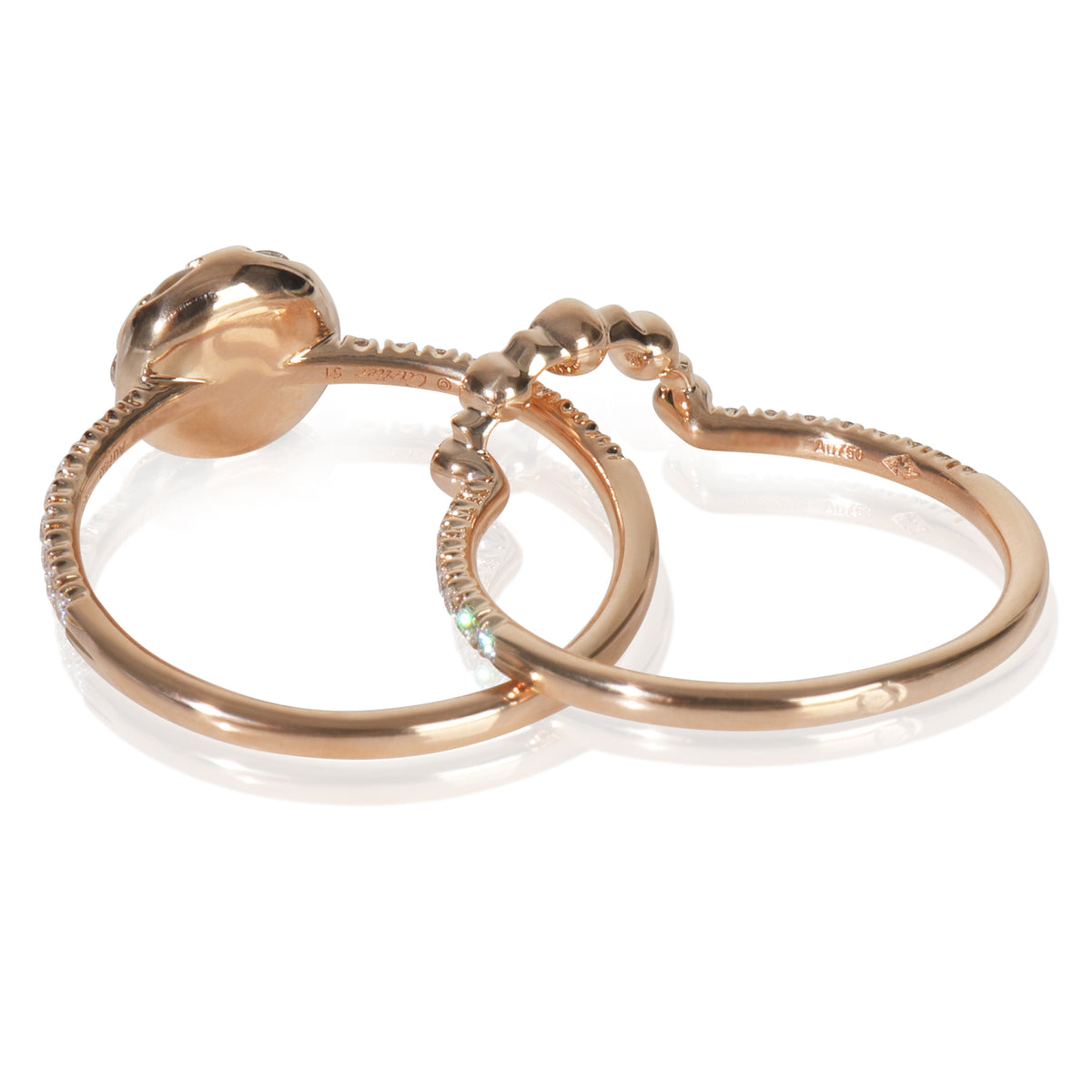 Rose Gold Diamond Etincelle Ring