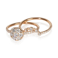 Rose Gold Diamond Etincelle Ring