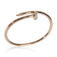 Cartier Rose Gold Diamond Juste Un Clou Bracelet bv