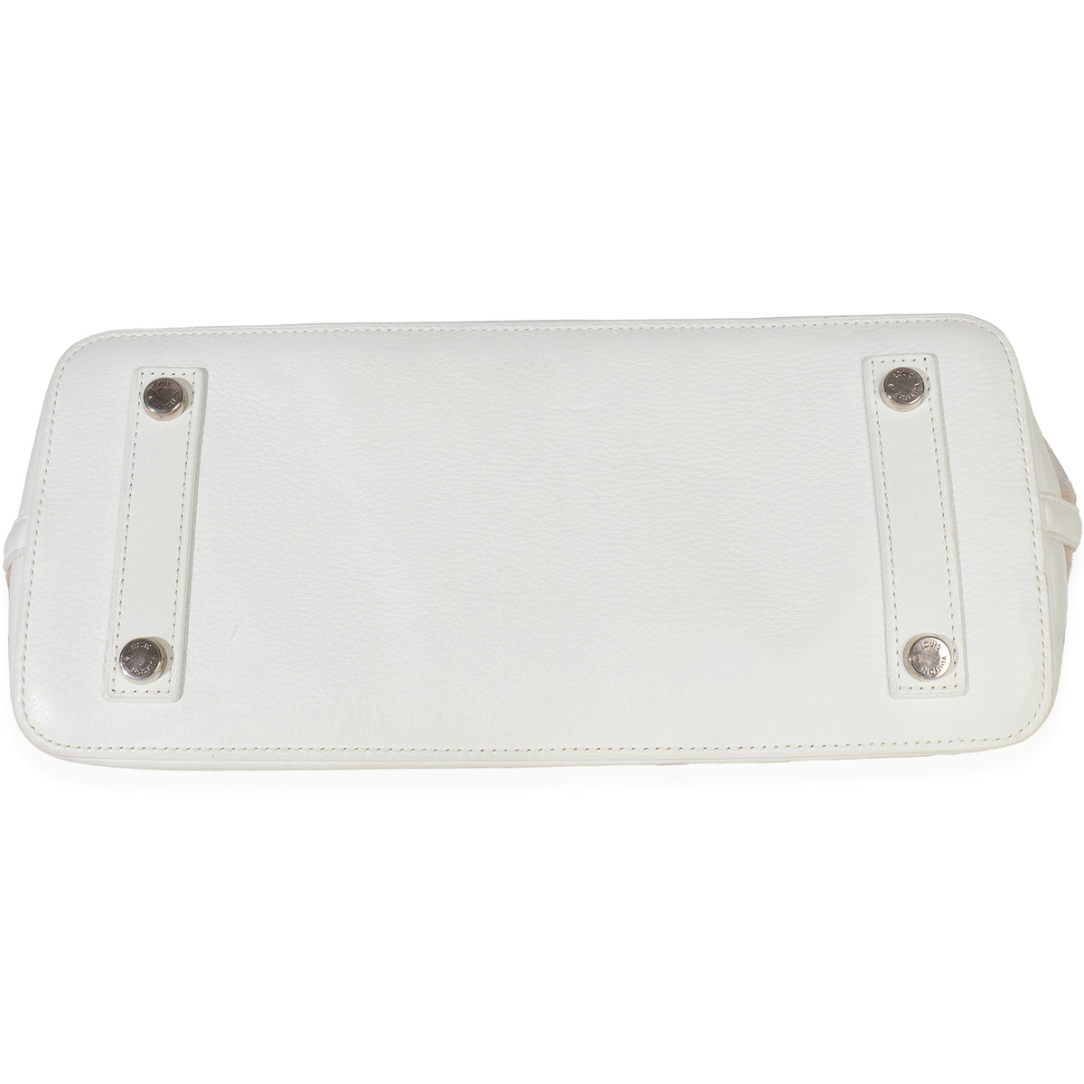 White Monogram Transparence Lockit East West