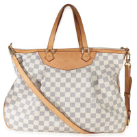 Damier Azur Canvas Siracusa GM