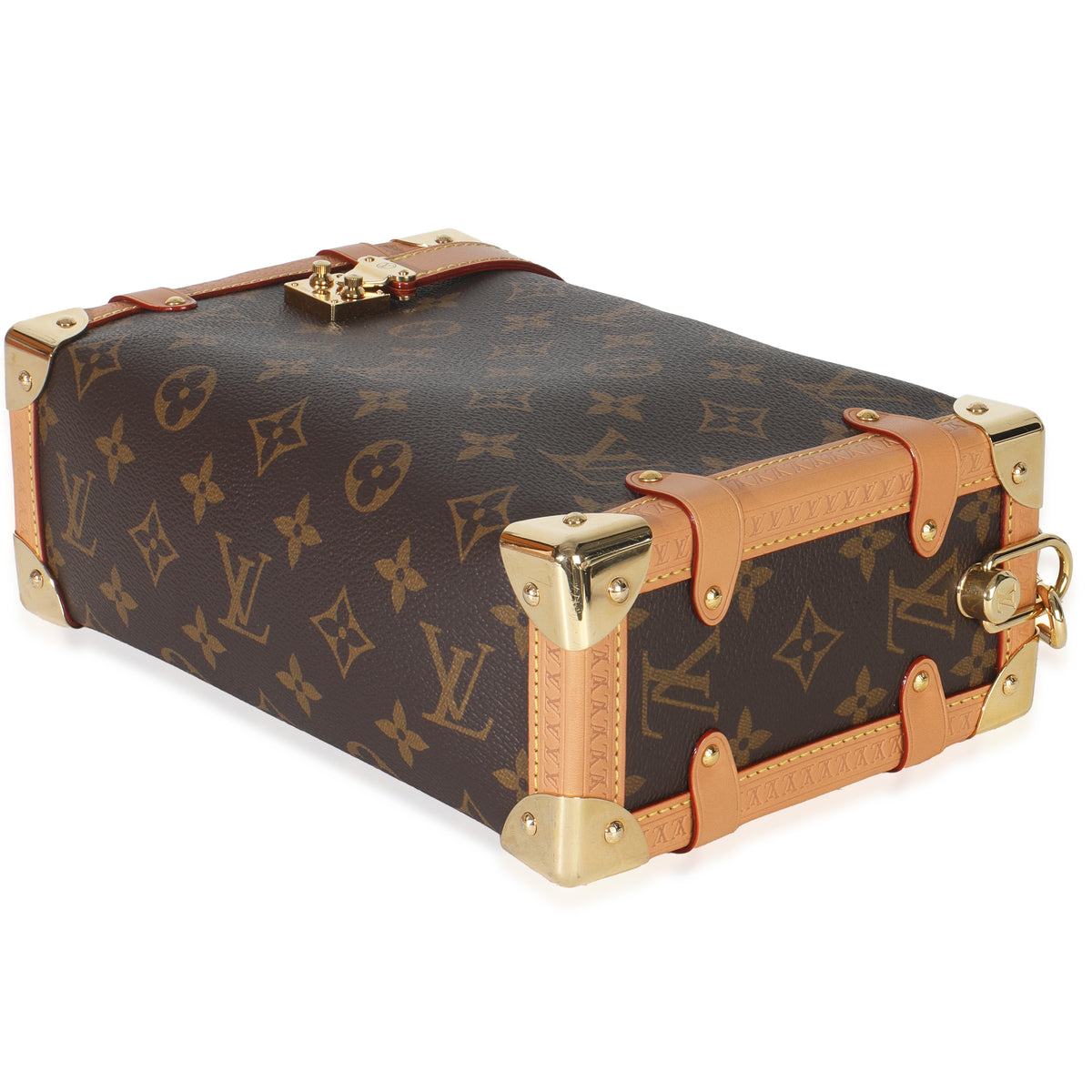 Louis Vuitton Monogram Canvas Side Trunk MM Handbag box