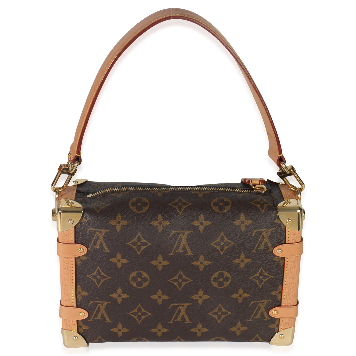 Louis Vuitton Monogram Canvas Side Trunk MM Handbag bv