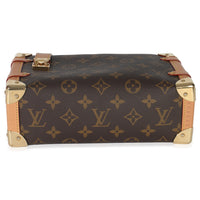 Louis Vuitton Monogram Canvas Side Trunk MM Handbag stamp