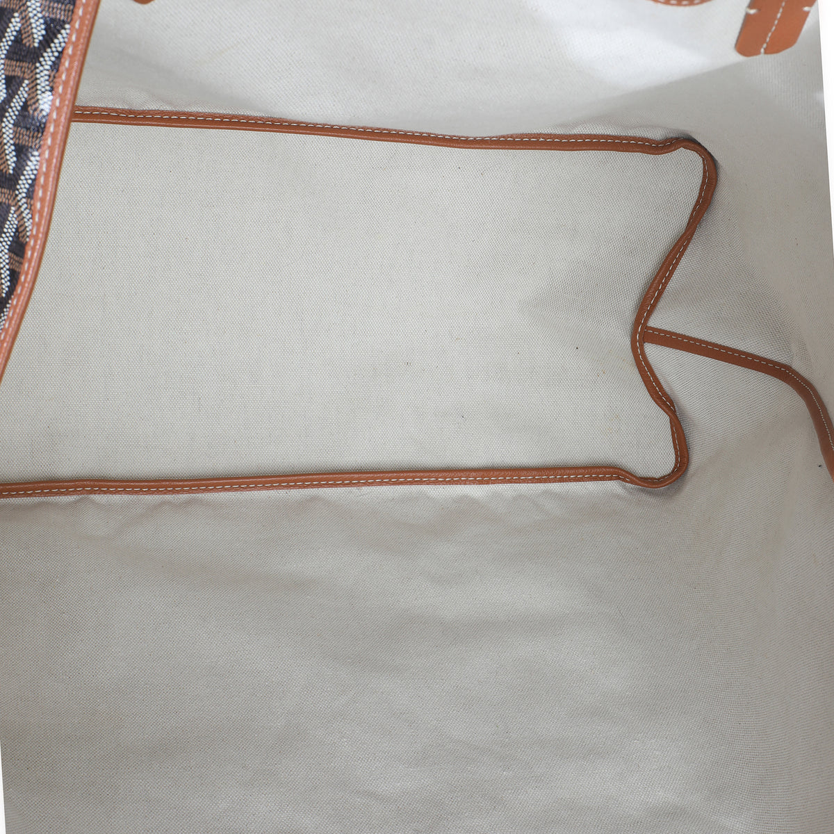 Gold Black Goyardine Canvas Saint Louis GM